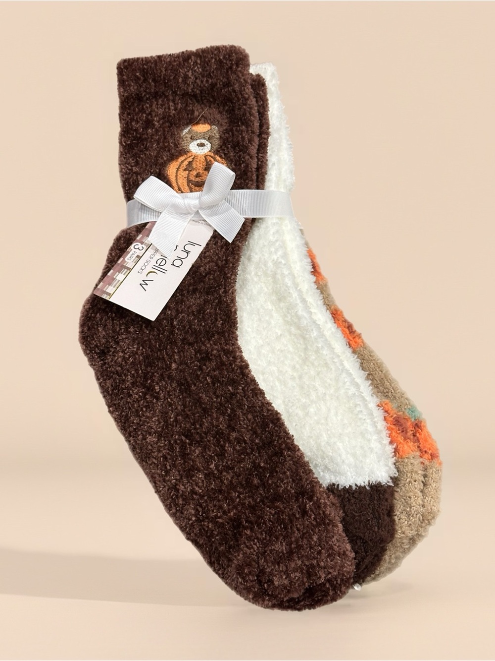 Cozy Plush Socks - 3pair - Picture 4 of 5